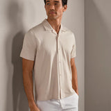 Rhone Palms Camp Collar Shirt