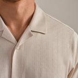 Rhone Palms Camp Collar Shirt