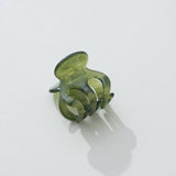 Jade Green Mini Claw Clips