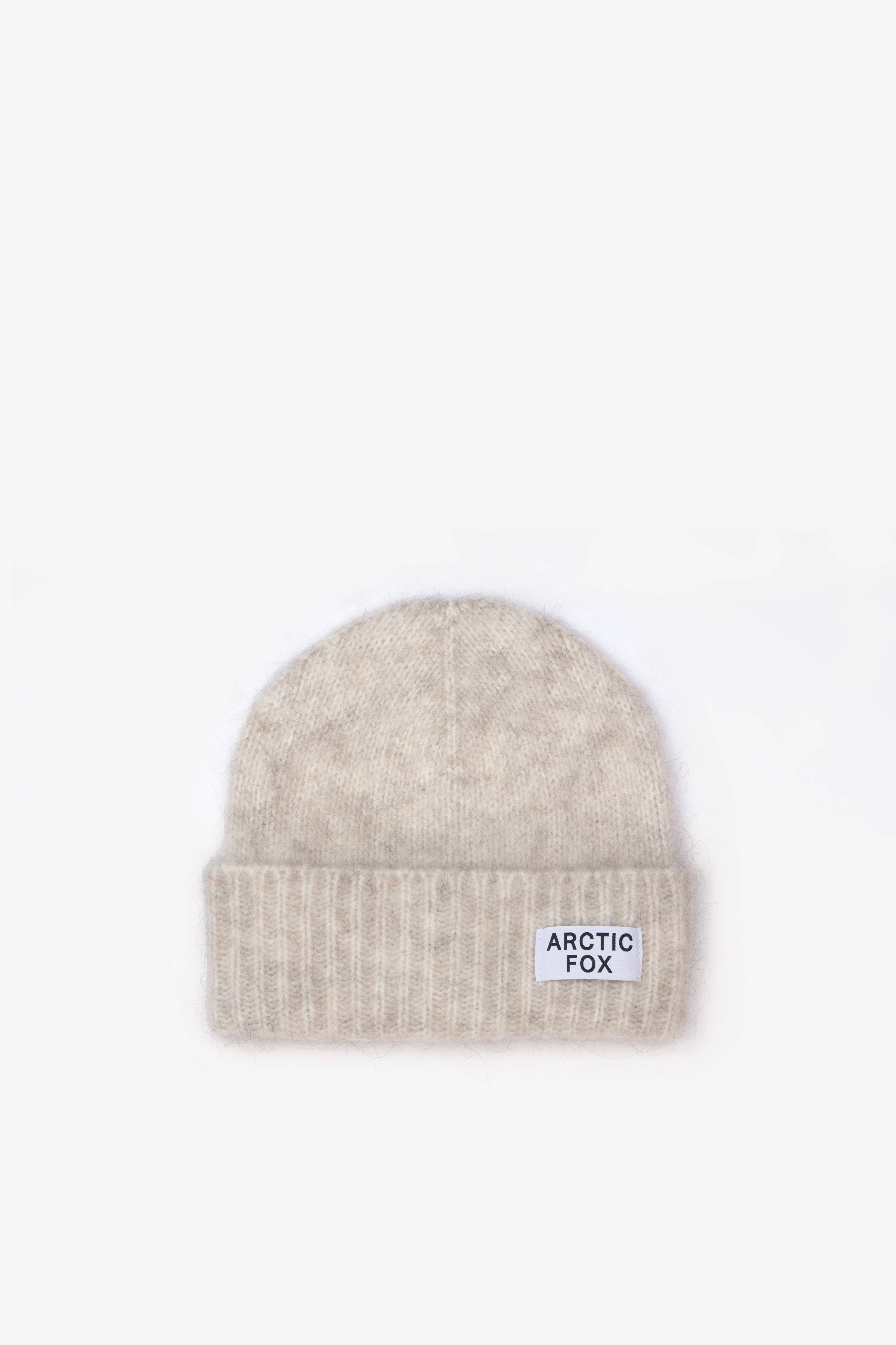 The Mohair Beanie - Alpine Ecru