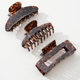 Deep Tortoise Large Claw Clip