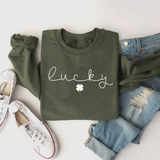St Patrick Day 4 Leaf Cover Sweatshirt