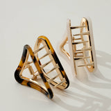 Amelie Metal Triangle Small Claw Clip