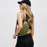 Resurgence Quilted Puffer Nylon Belt Bag