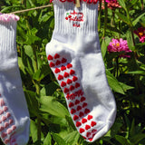 Grip Socks - In My Pilates Era with Cherries